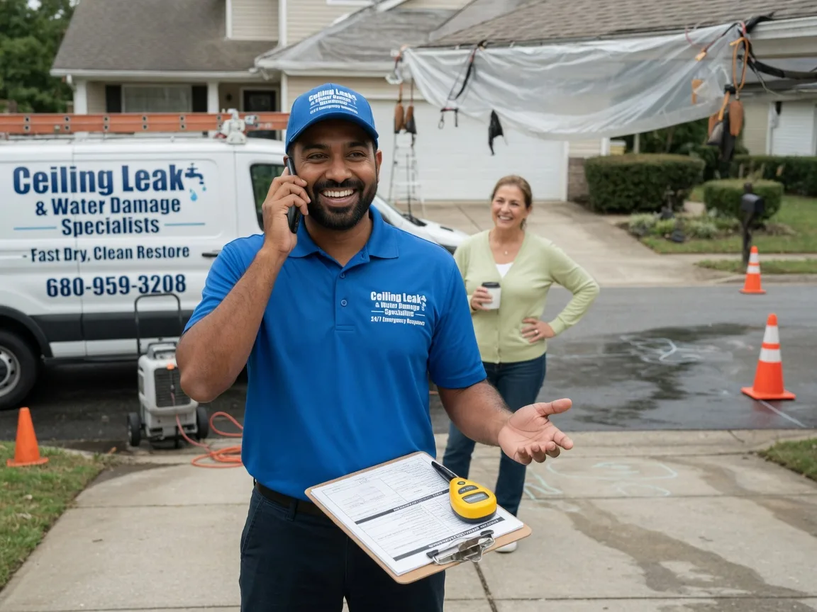 Ceiling Leak Cleanup New Market, AL FAQs